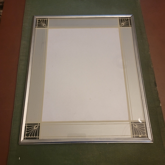 VINTAGE Art DECO Silver Picture Frame - Picture 2 of 7